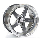 Cosmis Racing XT-005R Wheel Gun Metal w/ Machined Lip 18x10 +20mm 5x114.3 | XT005R-1810-20-5x114.3-GMML