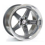 Cosmis Racing XT-005R Wheel Gun Metal w/ Machined Lip 18x9 +25mm 5x114.3 | XT005R-1890-25-5x114.3-GMML