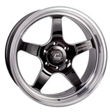 Cosmis Racing Cosmis Racing XT-005R Black w/ Machined Lip Wheel 20x9.5 +15mm 6x139 XT005R-2095-15-6x1397-BML