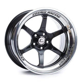 Cosmis Racing XT-006R Black w/ Machined Lip Wheel 18x11 +8mm 5x114.3 | XT006R-1811-8-5x114.3-BML
