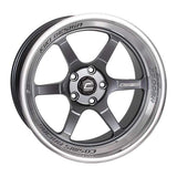 Cosmis Racing XT-006R Gun Metal w/ Machined Lip Wheel 18x11 +8mm 5x114.3 | XT006R-1811-8-5x114.3-GMML
