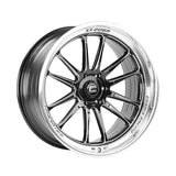 Cosmis Racing XT-206R Black w/ Machined Lip + Spokes Wheel 22x10 +0mm 6139.7 | XT206R-2210-0-6X139.7-BML