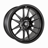 Cosmis Racing 5x114.3 / 18x9.5" / et38 / 73.1 Cosmis Racing XT-206R-FF Wheel 18" 5x114.3 Flat Black w/ Milled spokes XT206FF-1895-38-5x114.3-FBMS