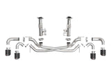 AFE aFe MACH Force-Xp 3in to 2-1/2in 304SS Cat-Back (No Muff.) 2020 Chevy Corvette 6.2L - Carbon Tip 49-34127NM-C