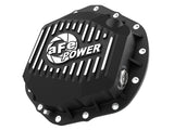 aFe 2020 Chevrolet Silverado 2500 HD  Rear Differential Cover Black ; Pro Series w/ Machined Fins | 46-71260B