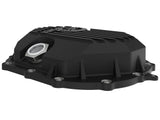 AFE AFE Power 11-18 GM 2500-3500 AAM 9.25 Axle Front Differential Cover Black Machined Street Series 46-71050B