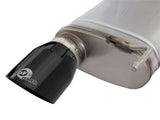 AFE aFe MACHForce XP Exhausts Cat-Back SS-304 EXH w/ Black Tips 15-16 Ford Mustang EcoBoost 2.3L (t) 49-33084-B