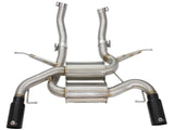 AFE aFe MACHForce XP 2.5in Axle Back Stainless Exhaust w/ Black Tips 07-13 BMW 335i 3.0L L6 (E90/92) N55 49-36327-B