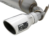 AFE aFe Rebel Series 2.5in 409 SS Axle-Back Exhaust w/Polished Tips 07+ Jeep Wrangler (JK) V6 3.6L/3.8L 49-48061-P