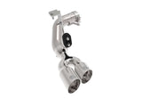 aFe Rebel Series 3in 304 SS Axle-Back Exhaust Side Exit w/ Polished Tips 19 Ford Ranger L4-2.3L (t) | 49-33110-P