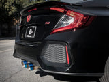 AFE aFe Takeda 3in 304 SS Cat-Back Exhaust System w/ Blue Tips 2017+ Honda Civic Si 4Dr I4 1.5L (t) 49-36621-L