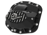 aFe Pro Series Front Differential Cover Black 2018+ Jeep Wrangler (JL) V6 3.6L (Dana M186) | 46-71010B