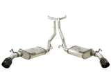 AFE aFe MACHForce XP Exhaust 2.5in Stainless Steel CB/10-13 Chevy Camaro V6-3.6L (td) (gloss blk tip) 49-44042-B