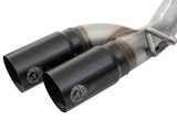 AFE aFe Rebel Series CB 3in Middle Side Exit SS Exht w/ Black Tips 15-17 Chevy Colorado / GMC Canyon 49-44061-B