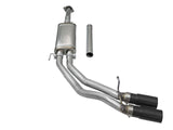 AFE aFe Rebel Exhausts 3in SS Cat-Back 15-16 Ford F-150 EcoBoost V6 2.7/3.5L V8 5.0L w/ Black Tips 49-43081-B
