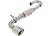 AFE aFe 11-16 Scion TC L4-2.5L 304SS 2-1/4in to 2-1/2in Axle-Back Takeda Exhaust w/ Polished Tip 49-36025-P