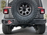 AFE aFe MACH Force-Xp Axle-Back Hi-Tuck Exhaust System w/Black Tip 18-19 Jeep Wrangler (JL) V6 3.6L 49-48075-B