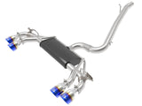 AFE afe POWER MACH Force-Xp 15-19 Volkswagen Golf R L4-2.0L(T) 304 SS Cat-Back Exhaust System Blue Tips 49-36430-L