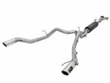AFE aFe MACHForce-XP 3in to 3-1/2in 304 SS Cat-Back Exhaust w/Polished Tips 17-18 Ford F-150 Raptor 3.5L 49-33094-P