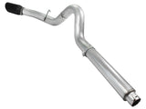 AFE aFe Atlas 5in DPF-Back Aluminized Steel Exh Sys, Ford Diesel Trucks 08-10 V8-6.4L (td) Black tip 49-03054-B