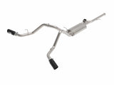 AFE aFe Gemini XV 3in 304 SS Cat-Back Exhaust w/ Cutout 14-19 GM Trucks 4.3L/5.3L w/ Black Tips 49-34132-B