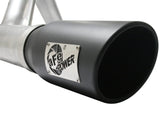 AFE aFe Atlas Exhaust 4in Aluminized Cat-Back w/ 304 SS Black Tip 11-13 Ford F-150 EcoBoost V6 3.5L (tt) 49-03041-B