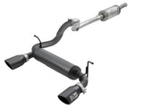 aFe Rebel Series 2.5in 409 SS Cat-Back Exhaust System w/ Black Tips Jeep Wrangler (JL) 2018 V6 3.6L | 49-48066-B