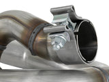 aFe POWER Twisted Steel Loop Relocation Pipe 2018 Jeep Wrangler (JL) V6-3.6L | 48-48027