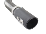 AFE aFe MACHForce XP Exhausts Cat-Back SS 409 EXH  Wrinkle Black CB Ford F-150 11-12 V6-3.5L (tt) 49-43038-B