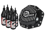 AFE aFe Power Pro Series Rear Differential Cover Black w/Machined Fins 17-19 Ford Diesel Trucks V8-6.7L 46-70352-WL