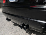 AFE aFe MACH ForceXP 2.5 IN 304 Stainless Steel Cat-Back Exhaust System w/ Black Tips 01-06 BMW M3 (E46) 49-36344-B
