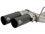 AFE aFe POWER Rebel Series 3in 409 SS Cat Back Exhaust w/ Black Tips 17 Ford F-150 Raptor V6-3.5L 49-43091-B