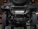 AFE aFe Rebel Series 2.5in 409 SS Cat-Back Exhaust w/ Polished Tips 2018+ Jeep Wrangler (JL) V6 3.6L 49-48066-P