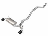 AFE aFe POWER Takeda 2021 Toyota Supra 2.0L (t) 2.5in-3in 304 SS CB Exhaust w/ Black Tips 49-36050-B