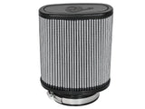 aFe Magnum FLOW Pro DRY S Universal Air Filter 3.5in Flange 5.75x5in Base 6x2.75in Top 6.5in Height | 21-90096