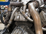 aFe Twisted Steel Power Package Up-Pipes / Manifold 08-10 Ford Diesel Trucks V8 6.4L (td) | 48-33016-PK