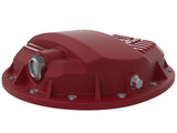 AFE aFe Pro Series GMCH 9.5 Rear Diff Cover Red w/ Machined Fins 19-20 GM Silverado/Sierra 1500 46-71140R