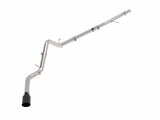 AFE aFe Large Bore-HD 3in 409SS DPF-Back 20-21 GM Trucks L6-3.0L (td) LM2 - Black Tip 49-44128-B