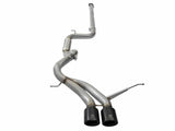 AFE aFe Takeda 3in SS Exhaust Cat-Back 13-16 Ford Focus ST 2.0L Black Tips 49-33083-B