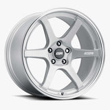 ESR Wheels 18x8.5 / 5x120 et30 / cb72.6 ESR Wheels AP7 18" 5x120 Hyper Silver w/ Machined Lip 88552030-APX7HS-ML