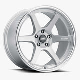 ESR Wheels 18x8.5 / 5x100 et30 / cb72.6 ESR Wheels AP7 18" 5x100 Hyper Silver w/ Machined Lip 88550030-APX7HS-ML