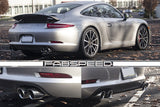 Fabspeed Fabspeed Deluxe Quad Style Tips - Porsche 991 Carrera (PSE)