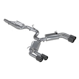 MBRP MBRP PRO Series Audi S3 3" Cat back Dual Exhaust System with CF Tips S46013CF