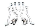 AWE Tuning SwitchPath Axleback Exhaust - Chrome Silver Tips AWE Tuning Exhaust Suite - BMW F90 M5 3025-42061