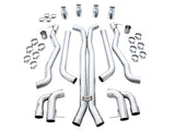 AWE Tuning Track Edition Catback Exhaust - Chrome Silver Tips AWE Tuning Exhaust Suite - BMW F90 M5 3020-42070