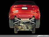AWE Tuning Q5 3.2L Non-Resonated Exhaust System (Downpipe-Back) -- Diamond Black Tips | 3020-33022