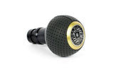 BFI BFI GS2 Heavy Weight Shift Knob - Black Air Leather - Black Anodized - Gold top  (Audi R8 - M8x1.25) GS2AS-G