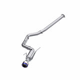 MBRP 15-21 Subaru WRX 2.0L/STI 2.5L/ 11-14 Sed. 3in Cat-Back Single Rear Exit w/ Burnt End Tips-T304 | S48033BE