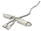 AFE aFe Takeda 3in 304 SS Cat-Back Exhaust System w/Polished Tips 2017+ Honda Civic Si (4dr) I4 1.5L (t) 49-36621-P