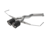 AFE aFe Takeda 3in-2.5in 304 SS Axle-Back Exhaust w/ Carbon Tip 19-20 Hyundai Veloster I4-1.6L(t) 49-37012-C